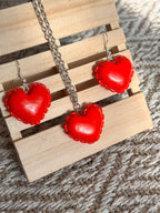 Heart Balloon Collection Valentine’s Day polymer clay