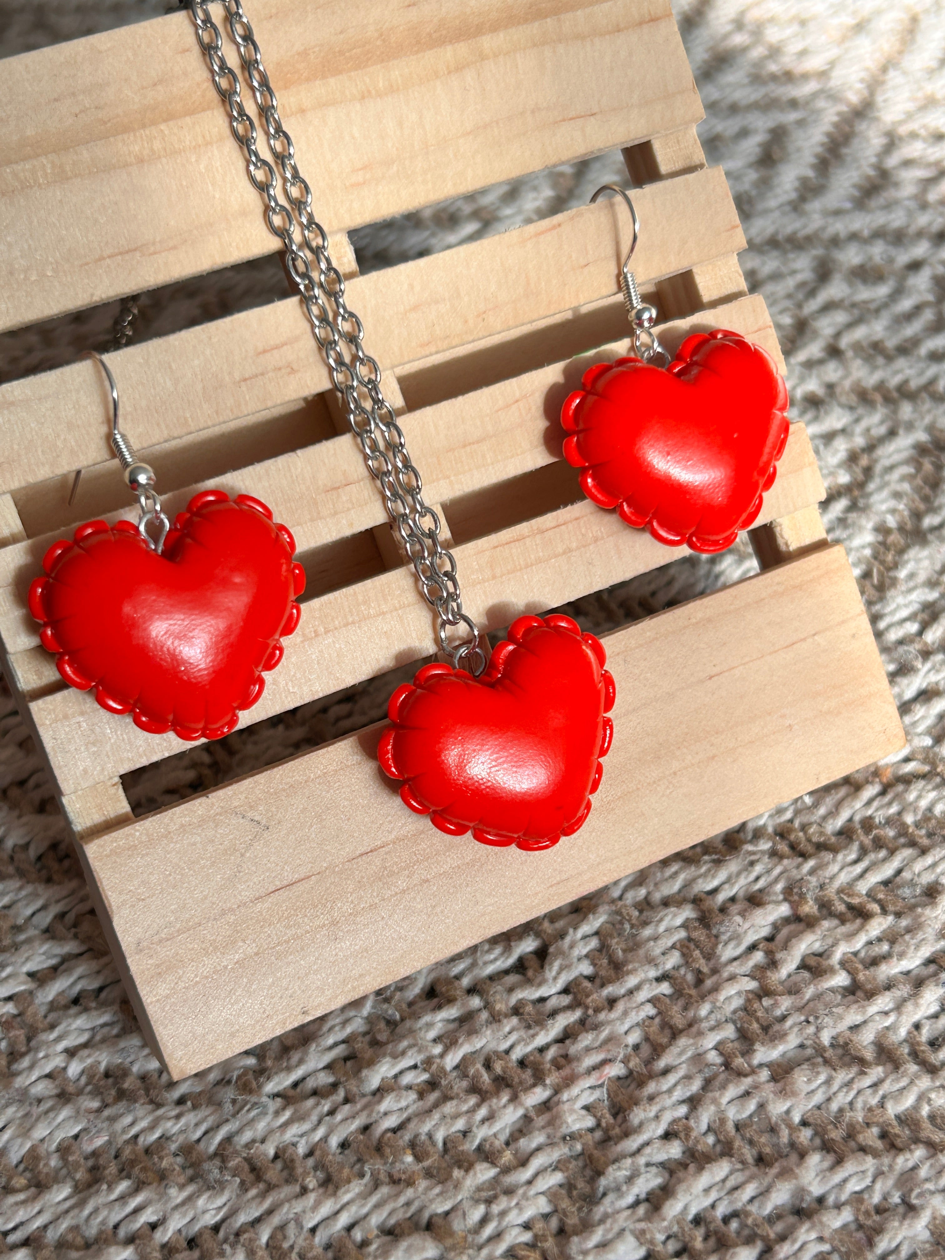 Heart Balloon Collection Valentine’s Day polymer clay