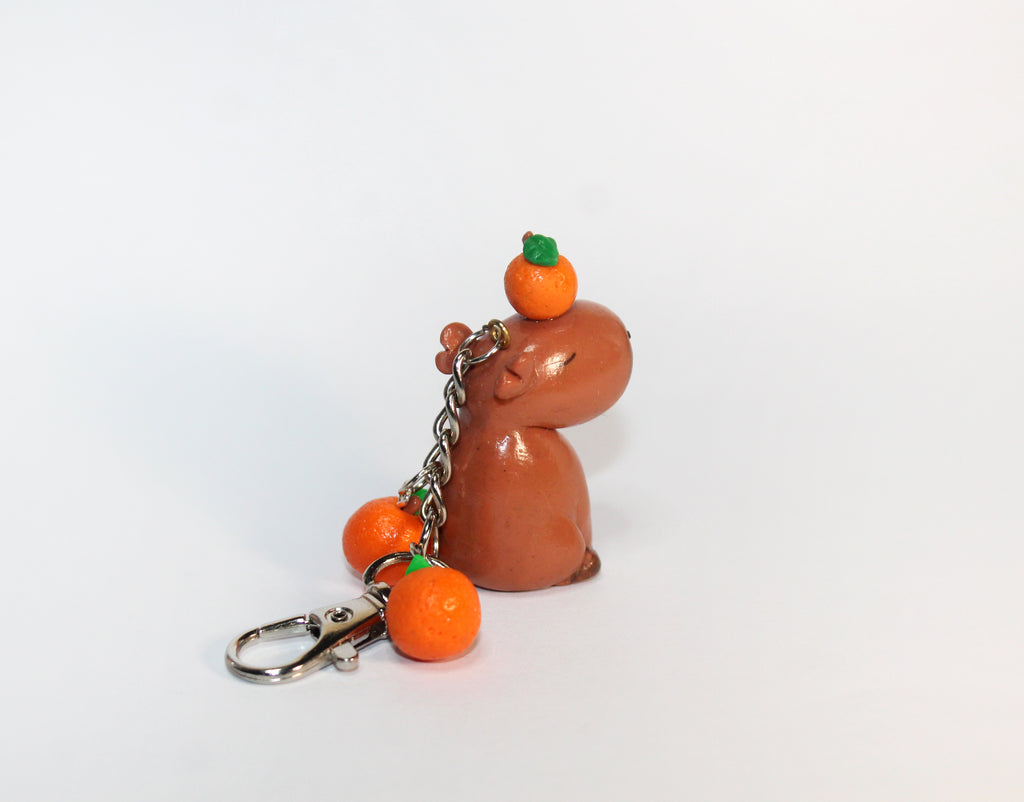 Handmade Capybara Mini Keychains