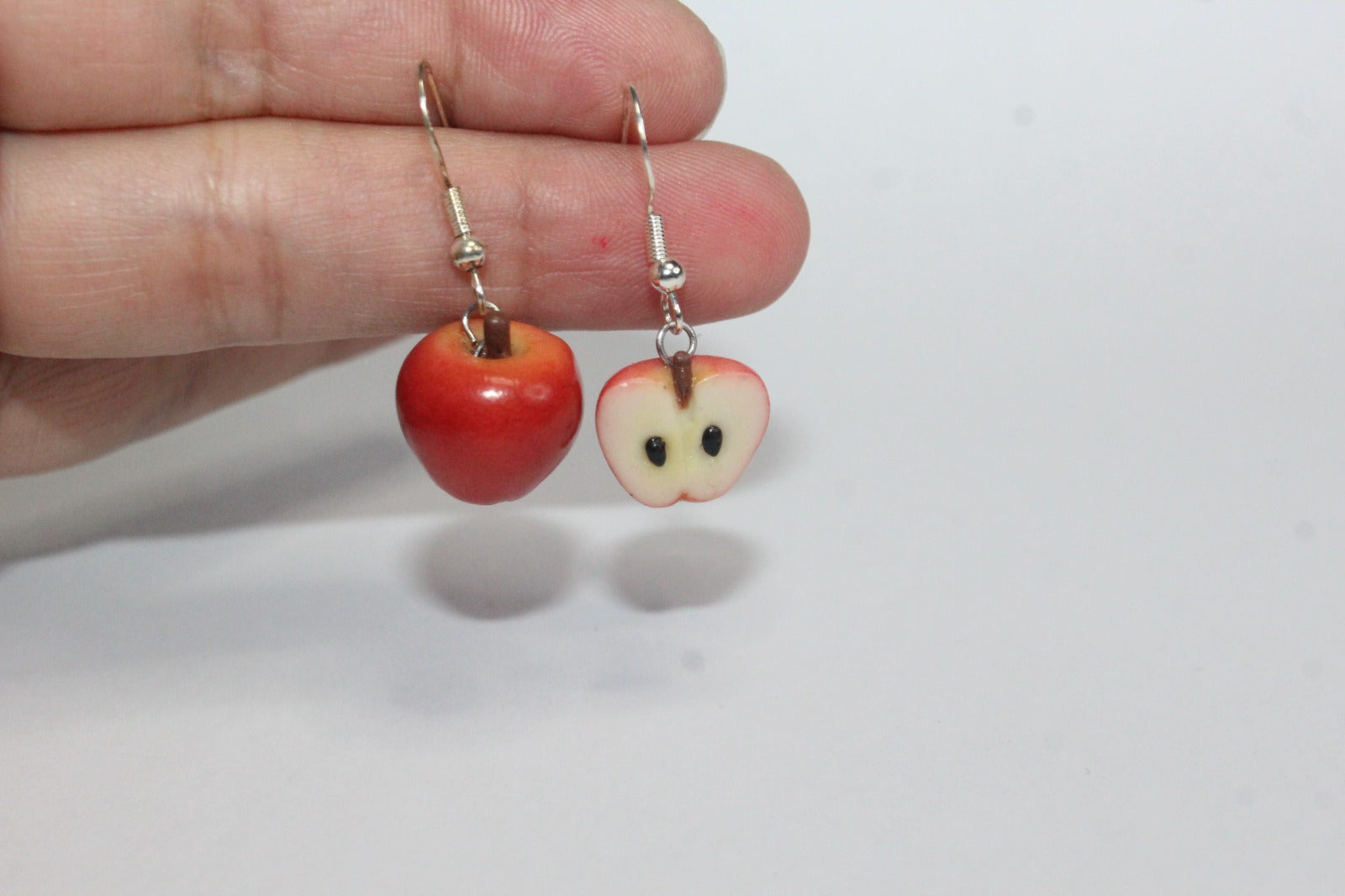 Handmade Apple Earrings 🍎