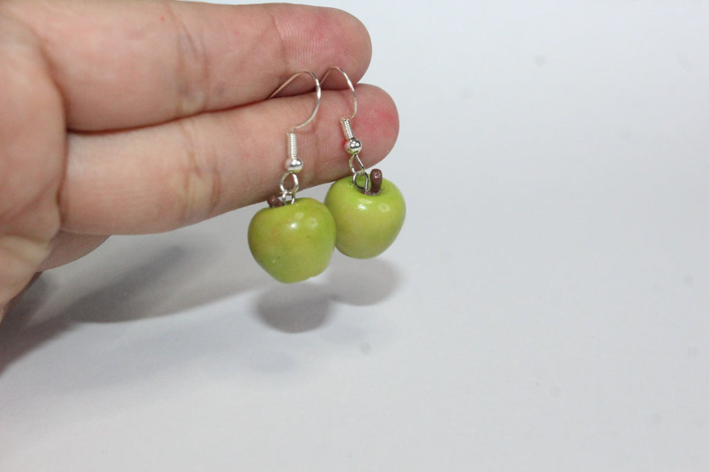 Handmade Apple Earrings 🍎
