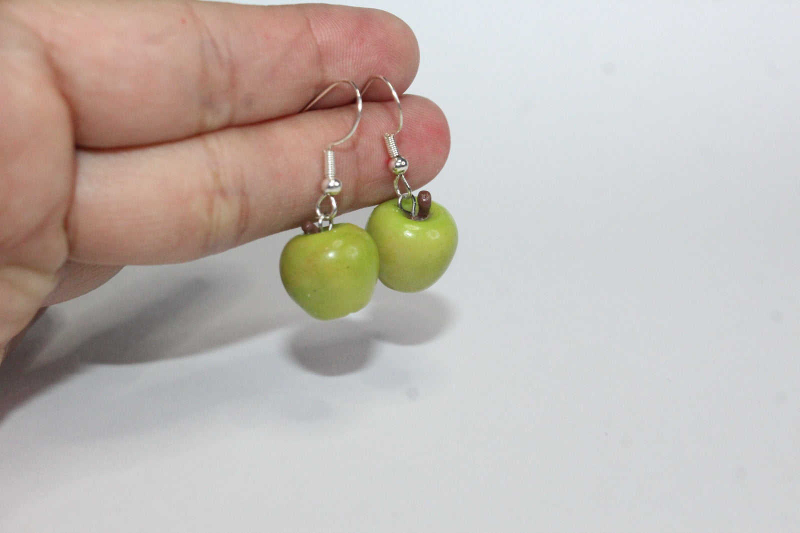 Handmade Apple Earrings 🍎