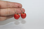 Handmade Apple Earrings 🍎