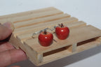 Handmade Apple Earrings 🍎