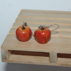 Handmade Apple Earrings 🍎