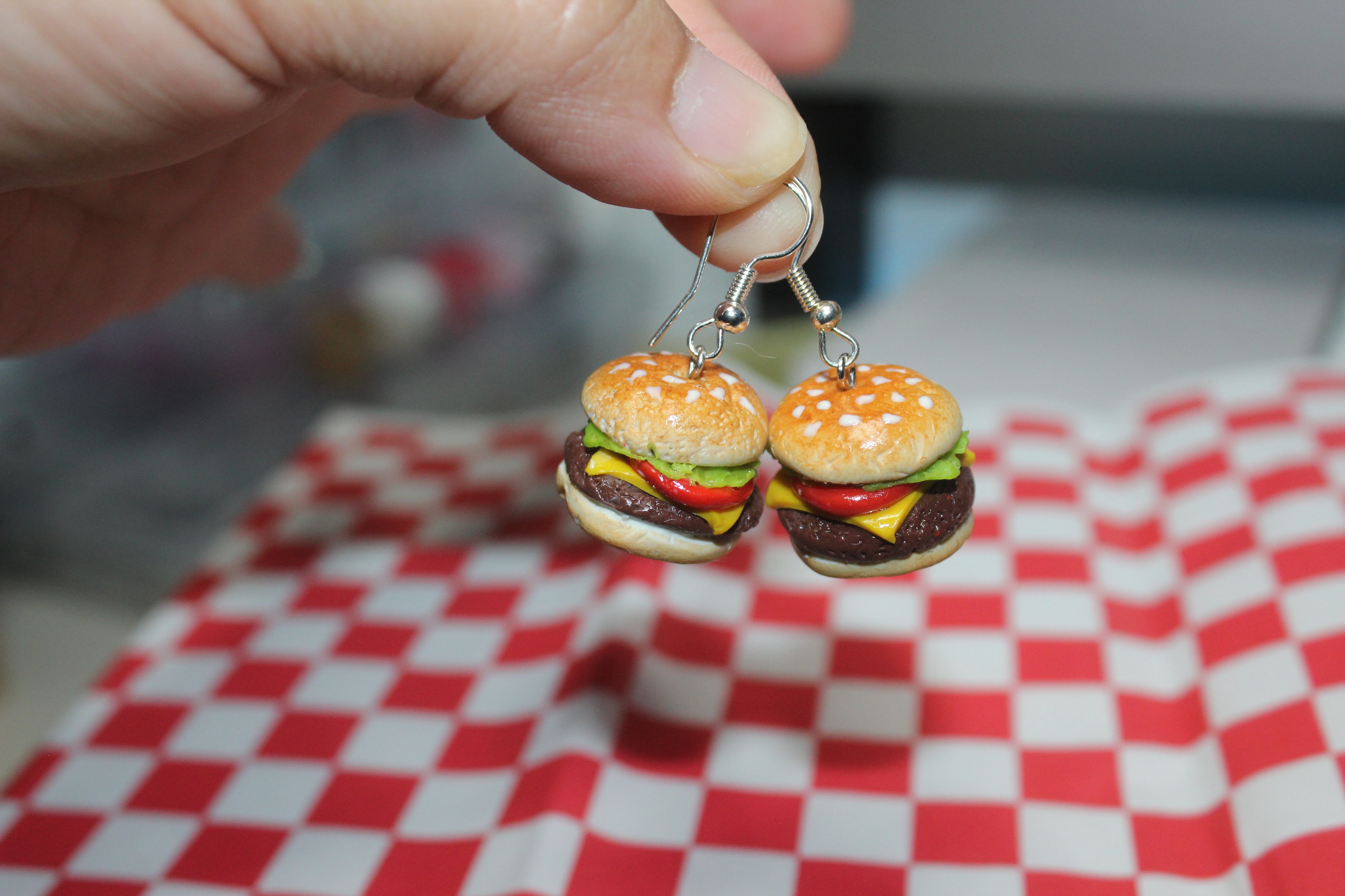 Mini Burgers for Your Ears – 100% Handmade and Calorie-Free!
