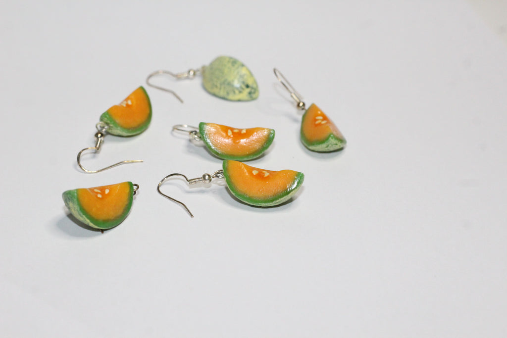 Melon Slice Earrings🍈