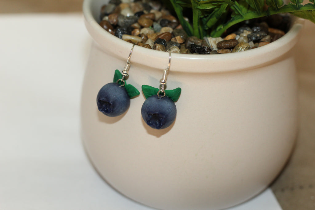 Blueberry Earrings 🫐