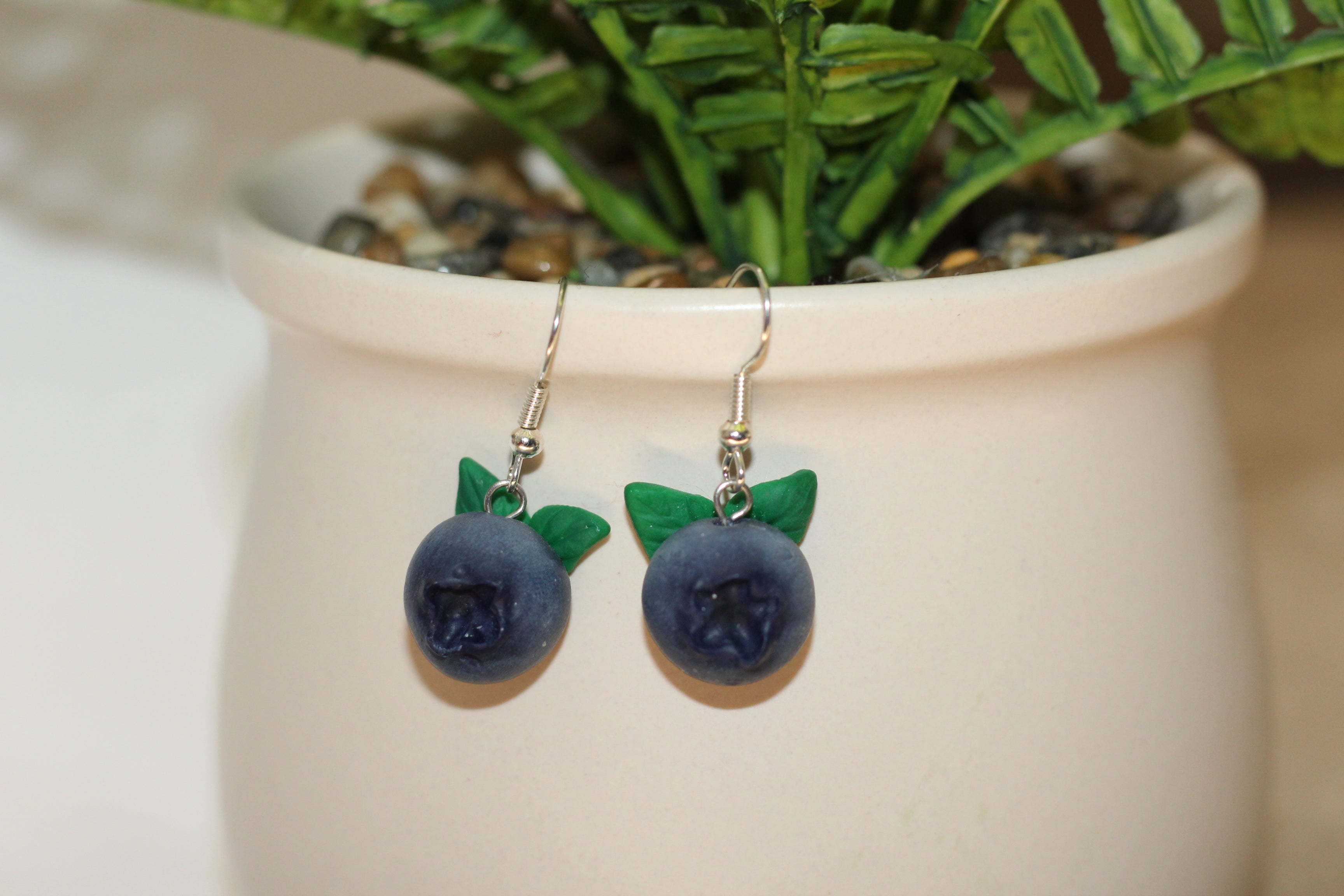 Blueberry Earrings 🫐