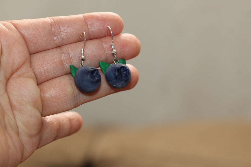 Blueberry Earrings 🫐