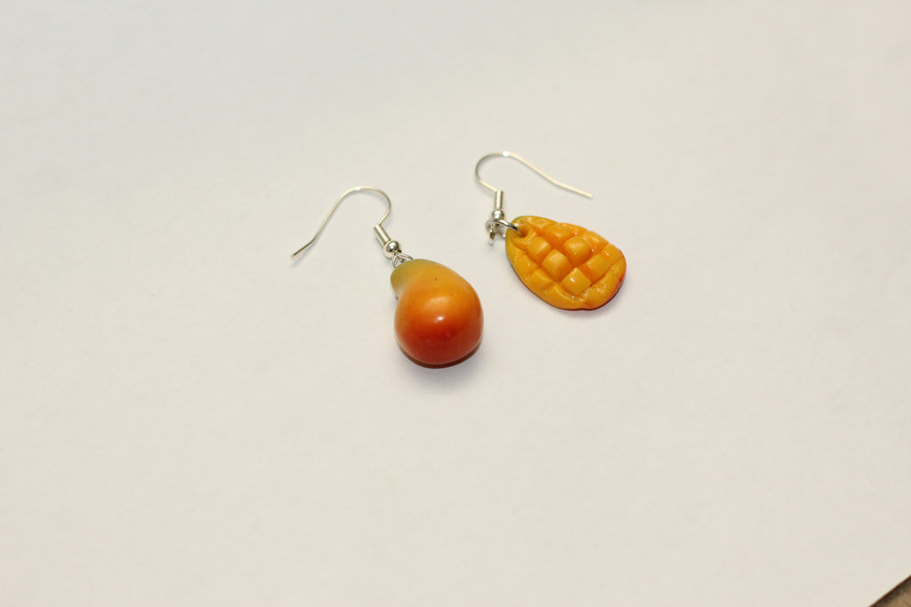 Mango Earrings Handmade