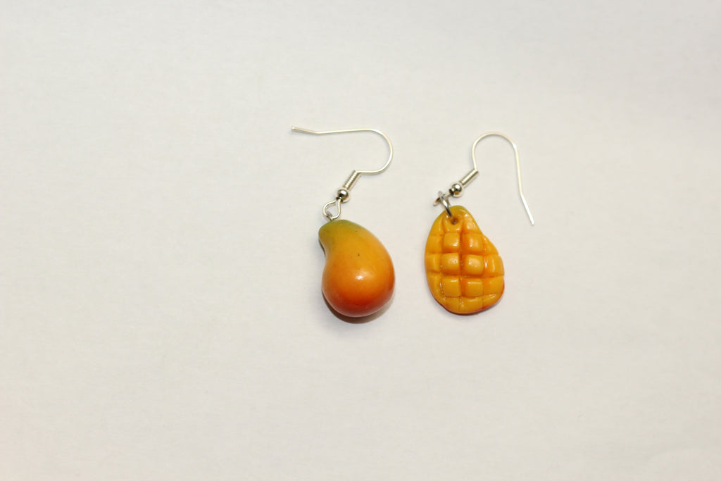 Mango Earrings Handmade