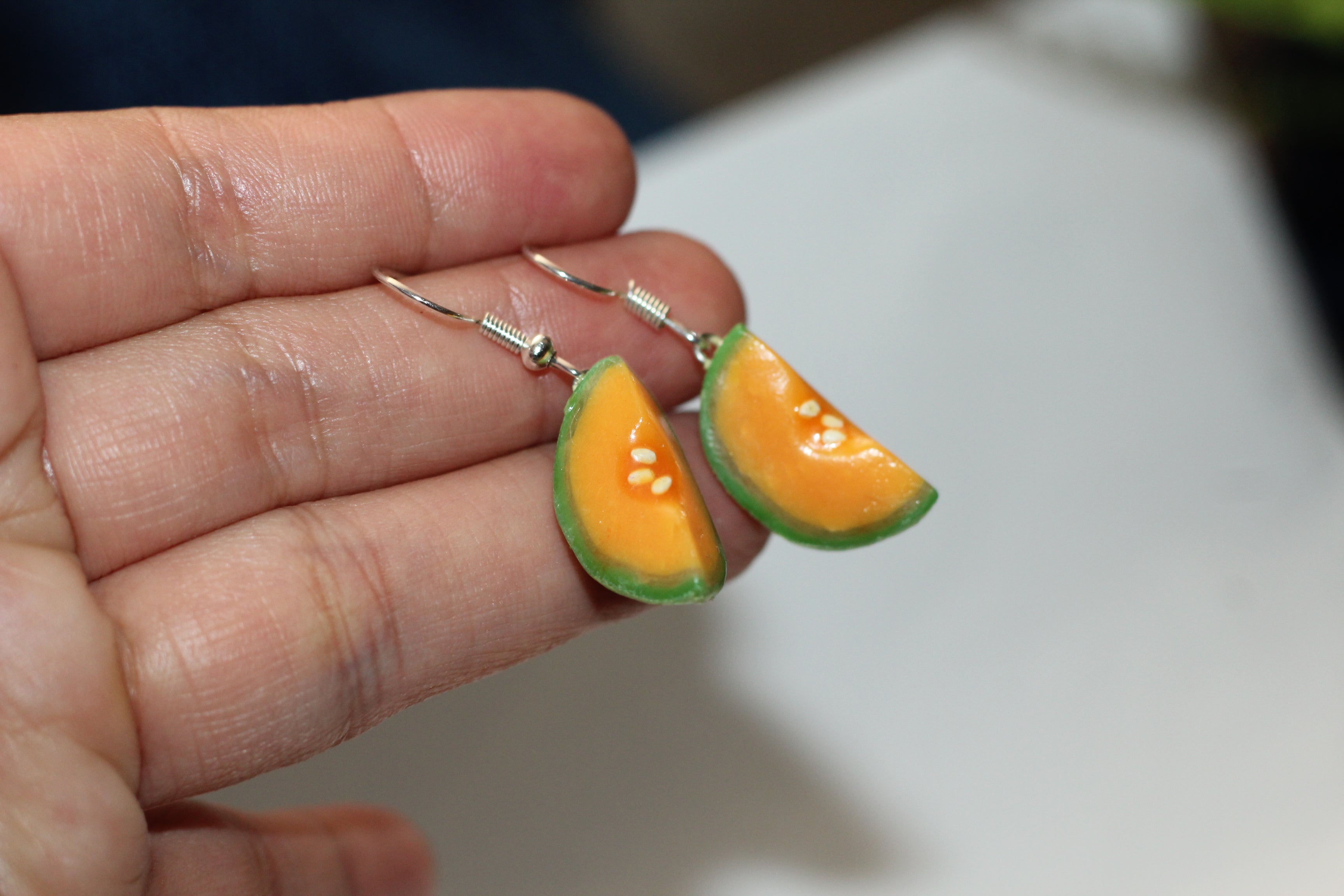 Melon Slice Earrings🍈