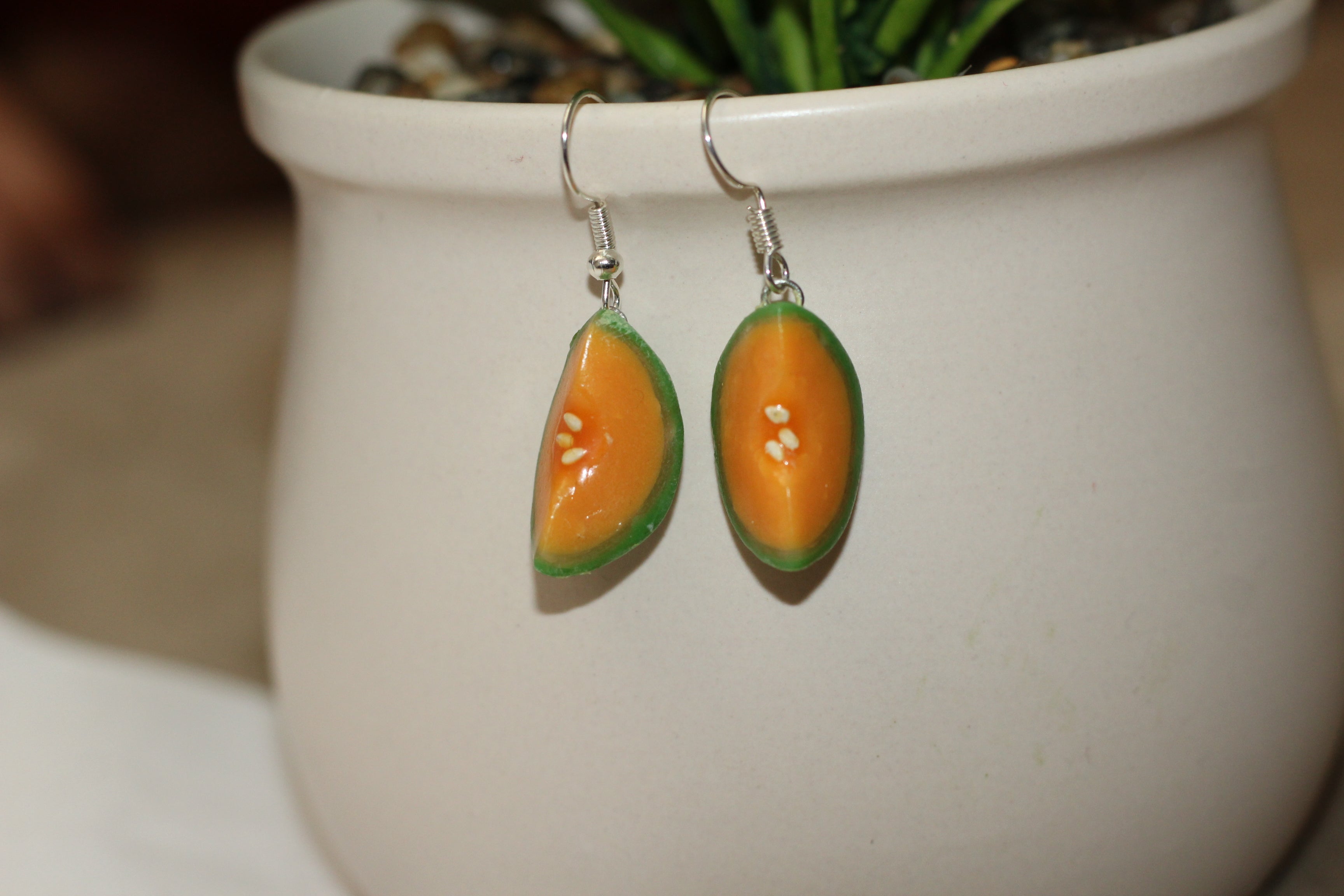 Melon Slice Earrings🍈
