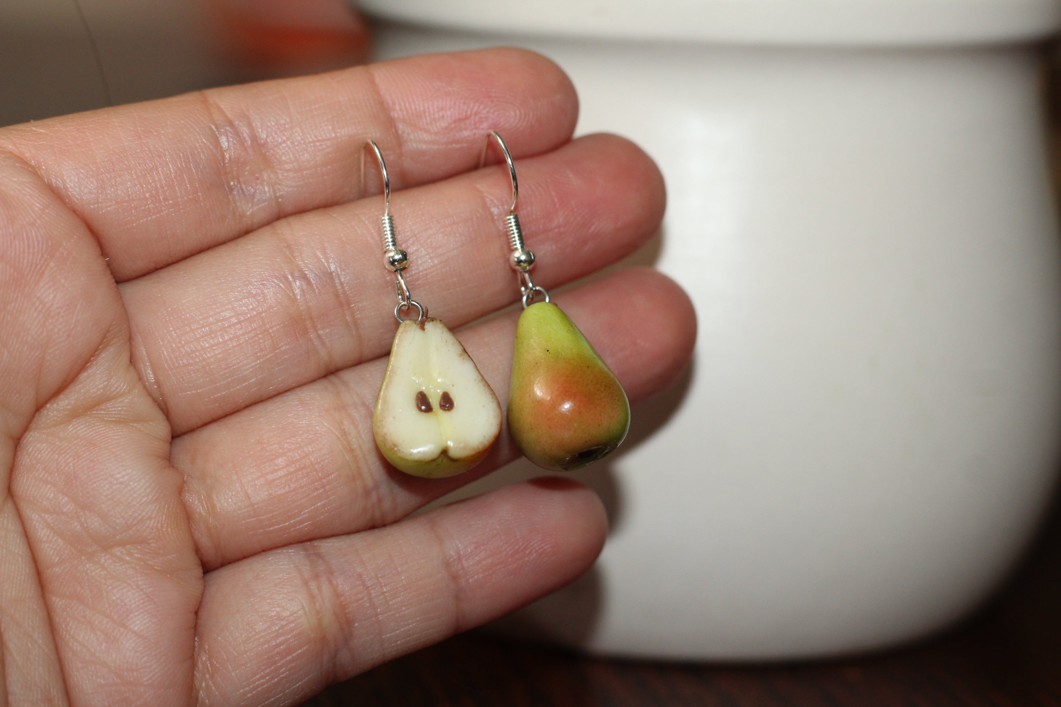 Cute Pear Earrings🍐
