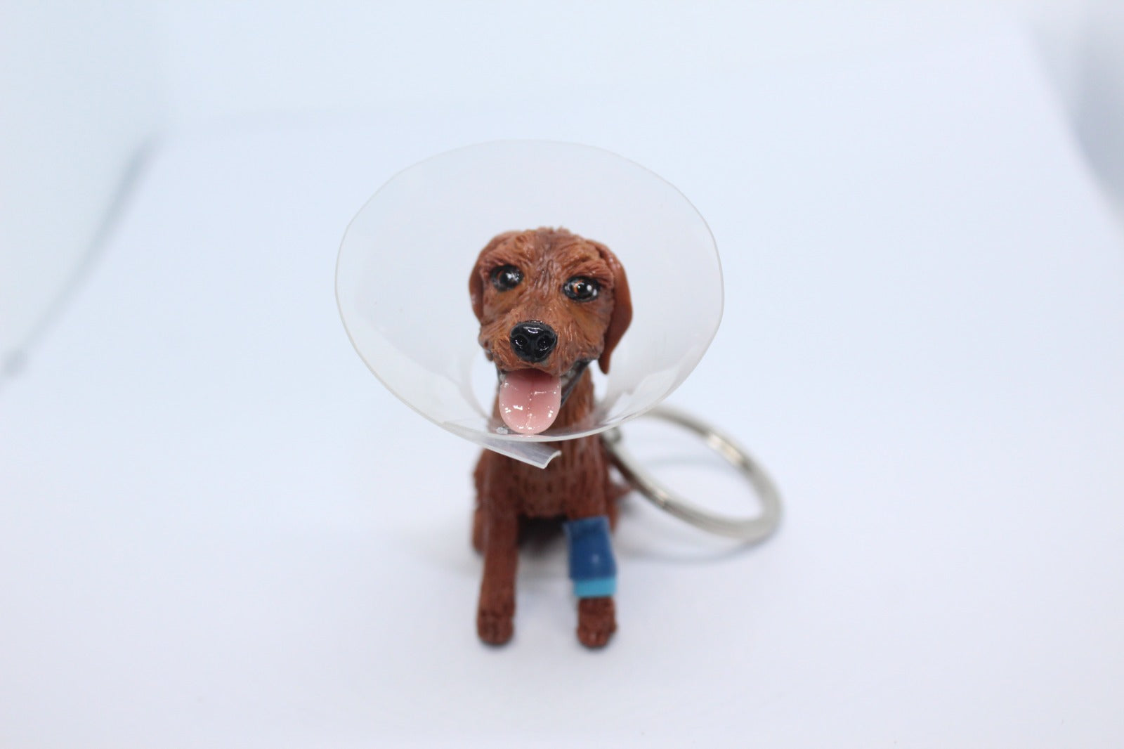 Custom Pet Keychain – Handmade Dog Sculpture from Your Photo 🐾