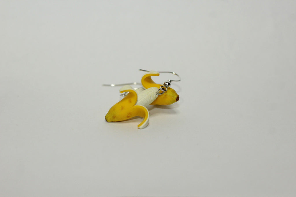 Handmade Banana Earrings