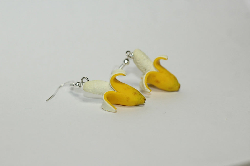 Handmade Banana Earrings