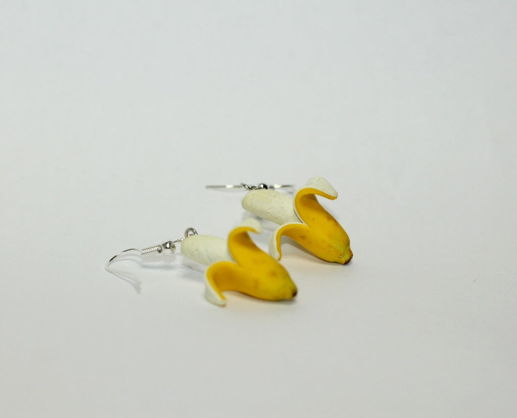 Handmade Banana Earrings