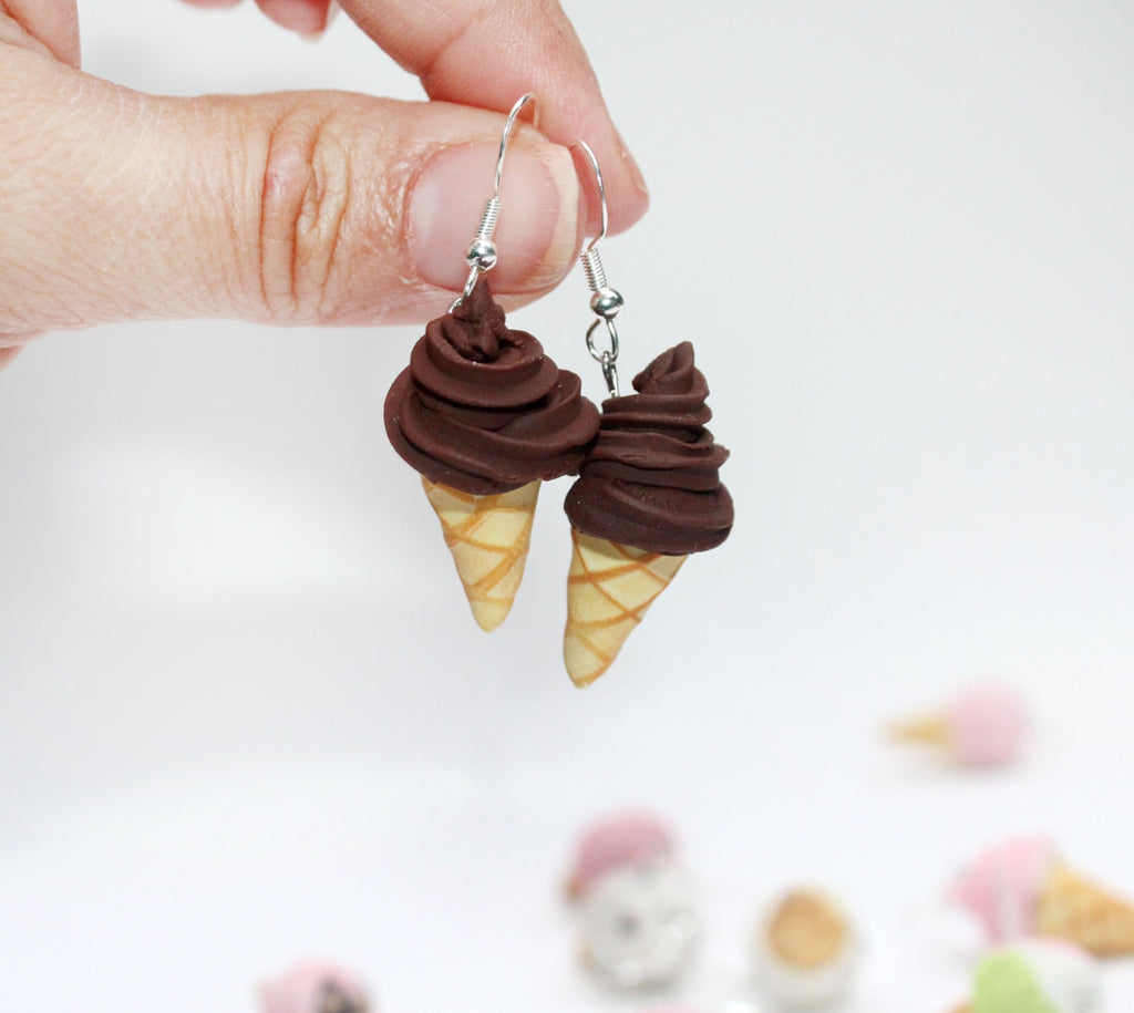 Mini Ice Cream Earrings