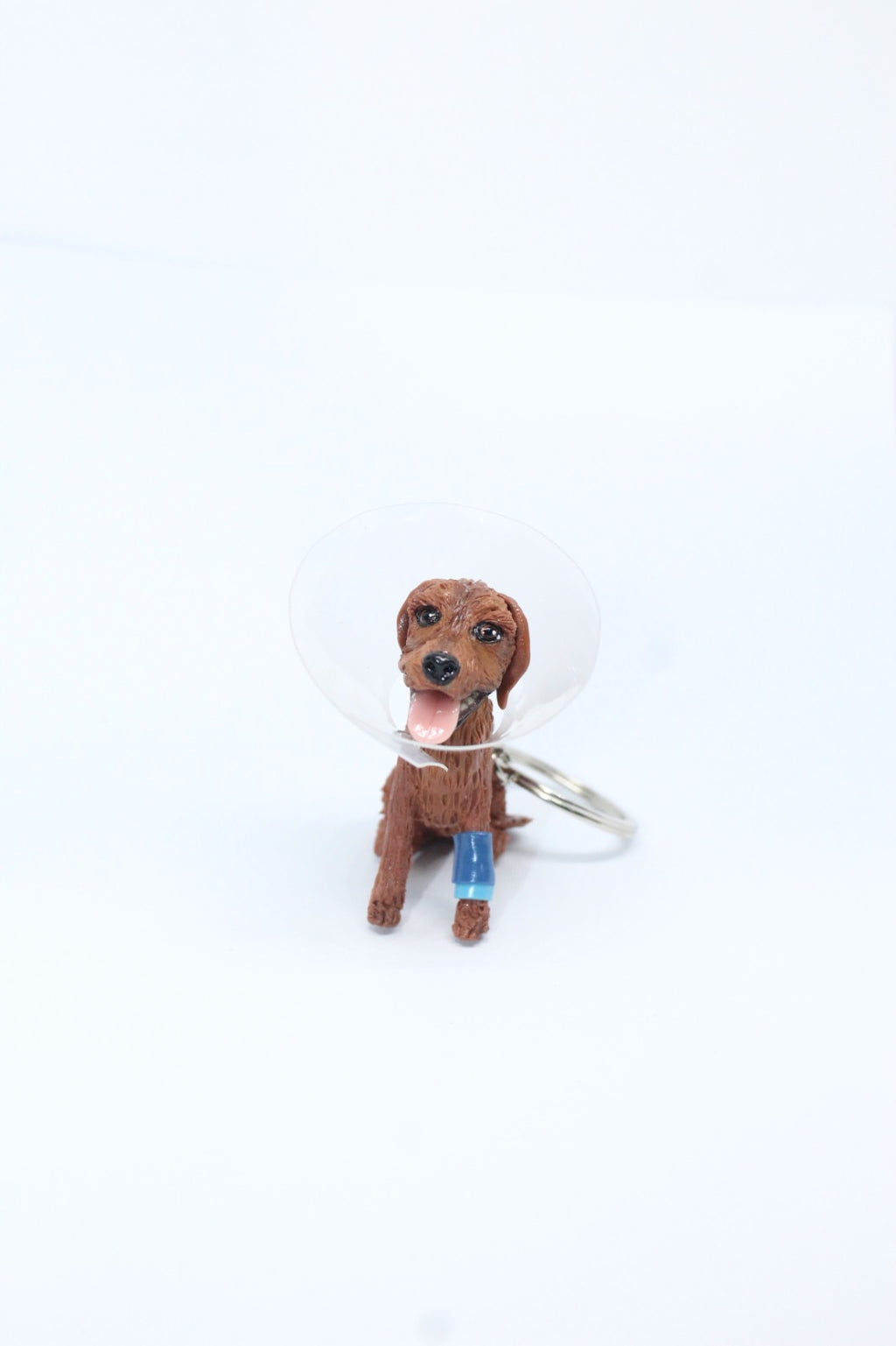 Custom Pet Keychain – Handmade Dog Sculpture from Your Photo 🐾