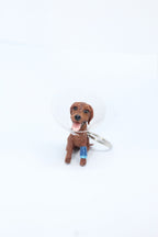 Custom Pet Keychain – Handmade Dog Sculpture from Your Photo 🐾