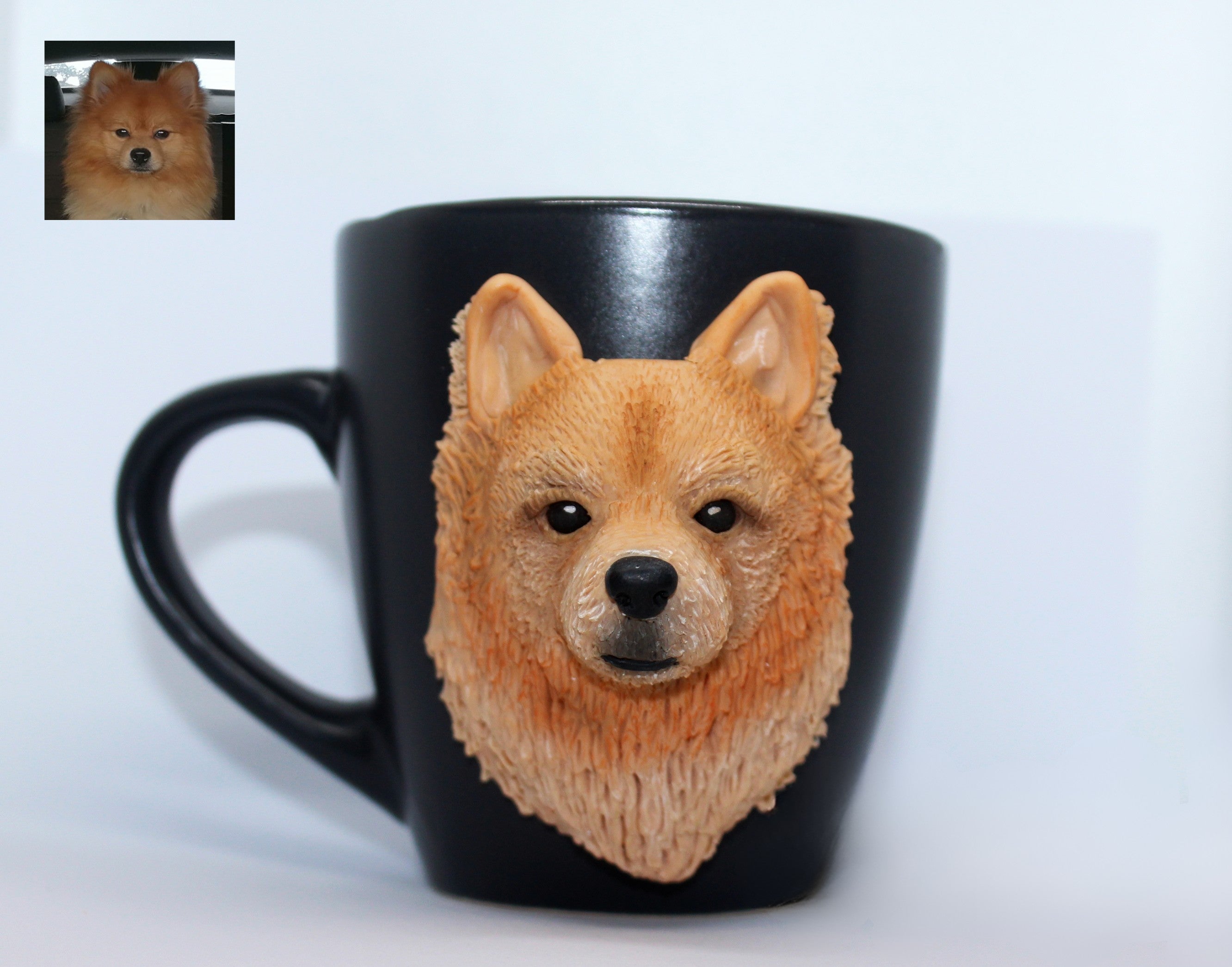 Custom Dog Mug – Personalized Pet Portrait from Photo